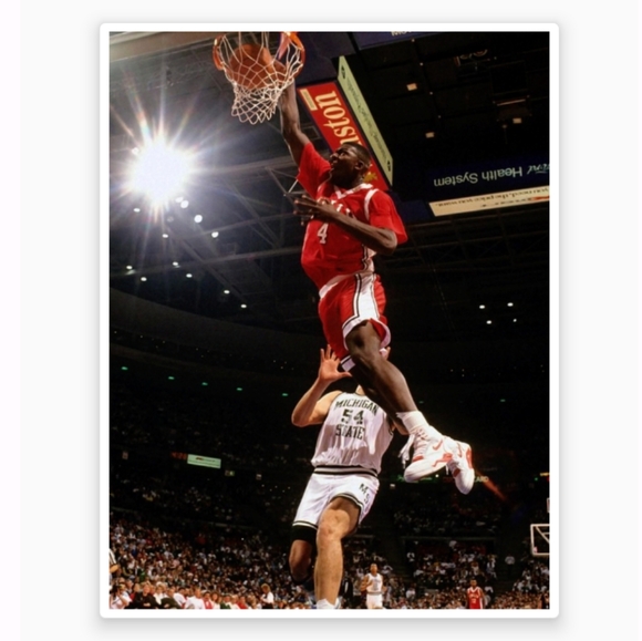 LARRY JOHNSON 8.5x11 OLD SCHOOL ULTRA GLOSSY BASKETBALL 7 POSTER BUNDLE SET!🔥 - Picture 7 of 7